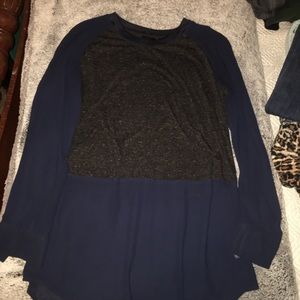 Mossimo Blue & Grey Tee💙🖤